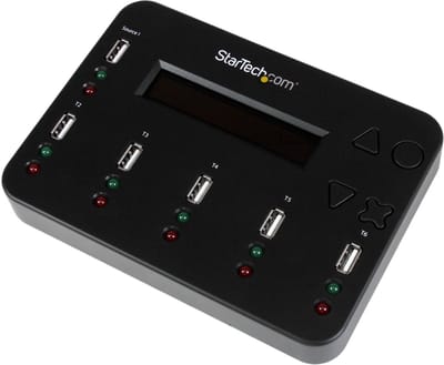 StarTech Standalone 1:5 USB Flash Drive duplicator en wisser, flashdrive kopieerder