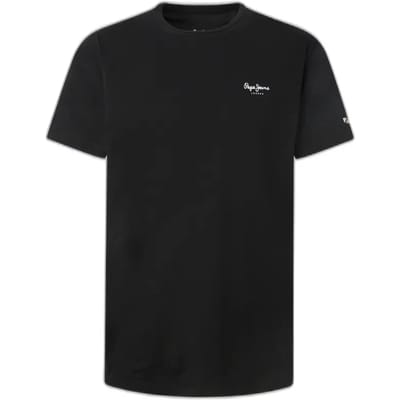 slim fit T-shirt van mix van katoen model 'ORIGINAL BASIC 3'