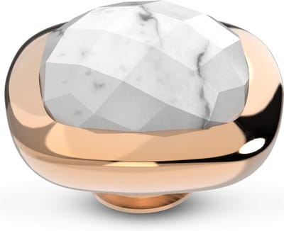 Melano Vivid Lined Steentje Howlite Rosé