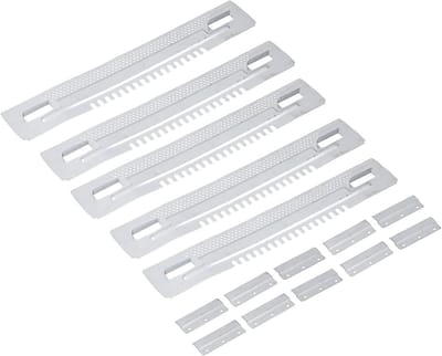 Bijenkorf Ingangsverkleiner - Muisbeschermer Schuifdeur - Bijenkolonie Beschermen - Selectieve Toegangscontrole - 39 x 65 cm - Metaal