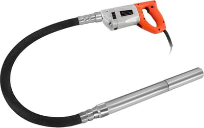 Betonvibrator 1500 W - Beton trilnaald - Betonbouw projecten - Krachtige koperen motor - Trilhaaldiameter 50 mm