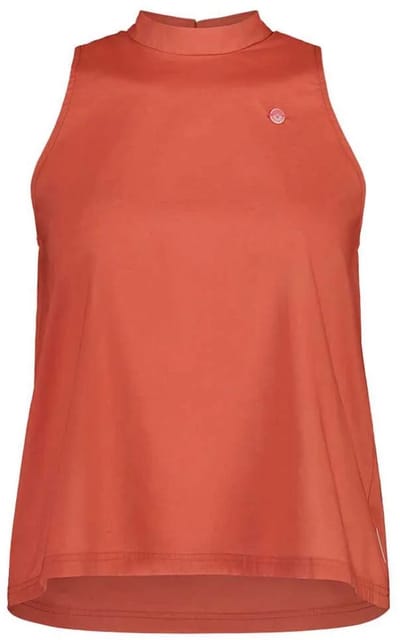 Maloja Genam Mouwloos T-shirt Oranje S Vrouw