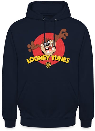 Looney Tunes Tasmanian Devil Hoodie Unisex
