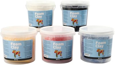 Foam Clay® primaire kleuren Inclusief Color school instructies 5x560gr