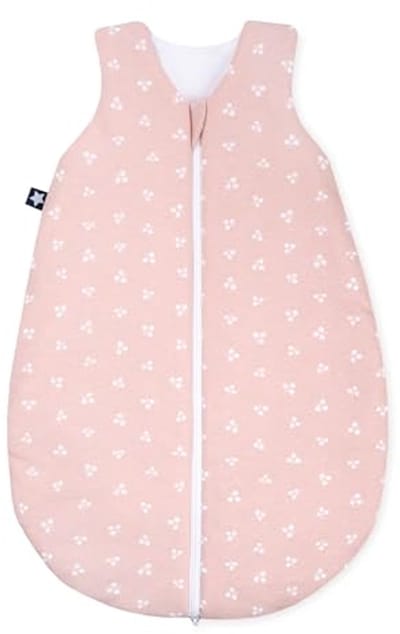 Zomerslaapzak jersey 0,5 TOG voor baby's - wasbaar op 60 °C, OEKO TEX Standard 100, maat 50/56