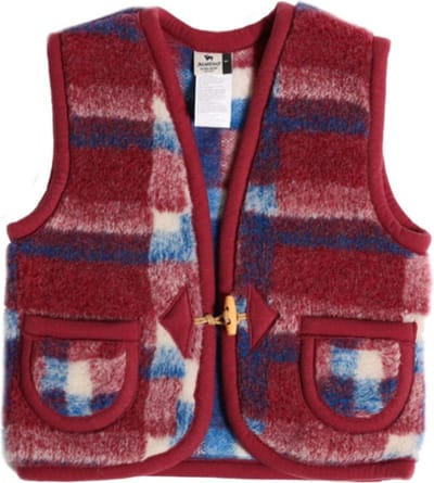 Alwero Bodywarmer Alpen junior KRATA bordeaux 80-86
