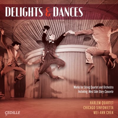 Harlem Quartet, Chicago Sinfonietta, Mei-Ann Chen - Delights & Dances (CD)