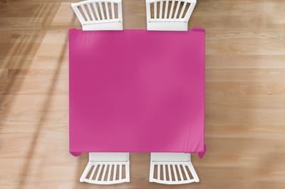 Tafelkleed - Tafellaken - 150x150 cm - Fuchsia - Neon - Kleuren - Binnen en Buiten