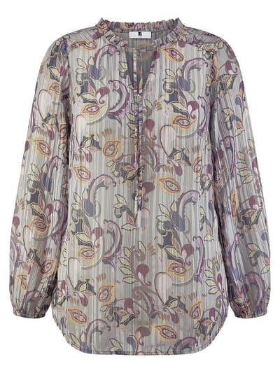 Blouse Van Emilia Lay grijs