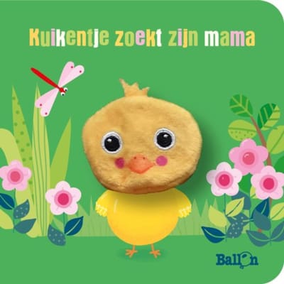 Kuikentje Zoekt Zijn Mama - Kartonboek Met Vingerpopje