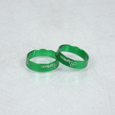 Paire insert vert d'embout guidon Lightech pour moto Kawasaki 1000 Zx-10 R Ninja 2016 à 2020 RKTM300 Neuf