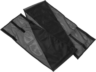 Kinderwagen Zonneschermnet - Baby Beschermhoes - Comfortabel Reizen - Ademend Mesh Materiaal - 102 x 13 inch - Zwart