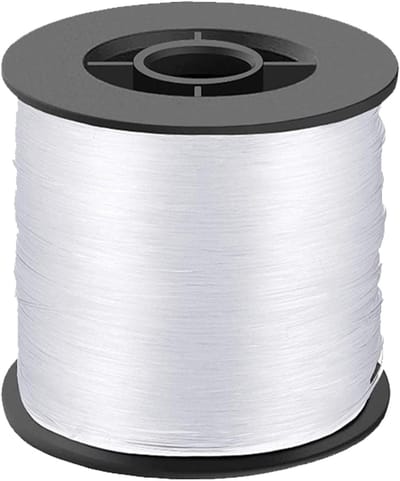 Vislijn nylon - 200m - 0.8mm Nylon Draad - Visdraad voor Zoetwater en Zoutwater - Wit
