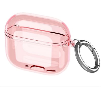 Allecto - Hoesje Airpods 4 2024 - ultradunne TPU-hoes - slim fit