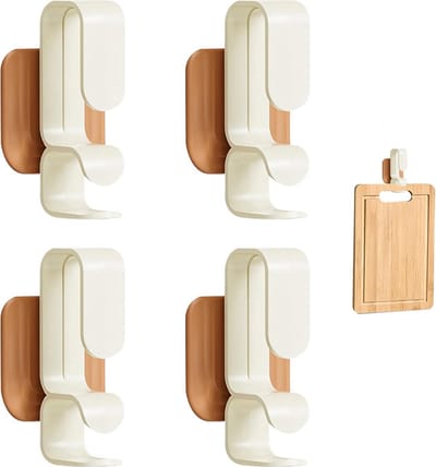 Handdoekhaak - 4 Stuks - Kapstokhaak - Ophanghaken - Handdoekhaakjes - Wastafelhaak - Waterdichte Haken Voor Keuken En Badkamer - Zelfklevend - Multifunctionele Haak - Voor Ramen, Glas, Badkamer, Keuken