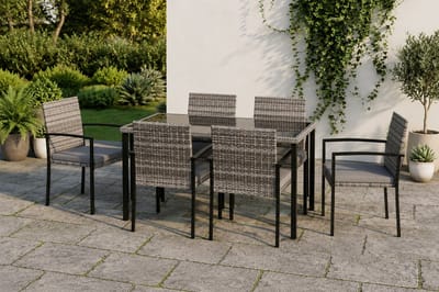 Luxe Loungeset – Weerbestendig – Grijs – Industrohome