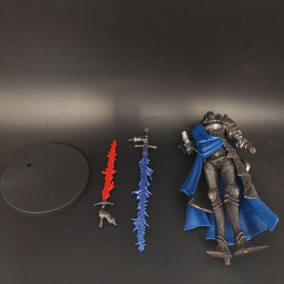 21cm Anime Twin Moon Knight Rellana Volle Maan Koningin Actiefiguren PVC Beeldje Verzamelaar Model Speelgoed Bureau Decor Model Cadeaus gray