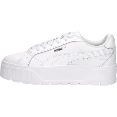 PUMA Karmen II L Dames Sneakers - Puma White-Puma White-Puma Silver