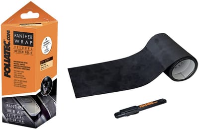 COCKPIT Designfolie Panther Wrap – Zwart – 15 x 140 cm – Interieurfolie / Autofolie / Wrapfolie (3185)