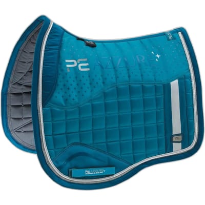 Antislip dressuurmat voor paarden, satijn Premier Equine Azzure