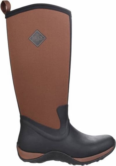 Muck Boot Arctic Adventure Outdoorlaarzen - Zwart/Bruin - Dames - US7