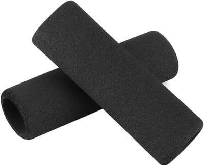 Schuim Motorfiets Handvatten - Handgrepen Spons Covers - Comfortabel Rijden - Trillingen Absorberen - 30 mm - Zwart
