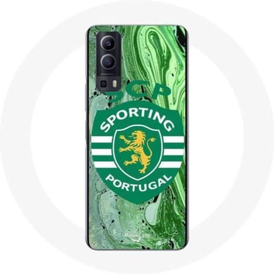 Vivo Y72 hoesje scp sportieve portugal groene achtergrond
