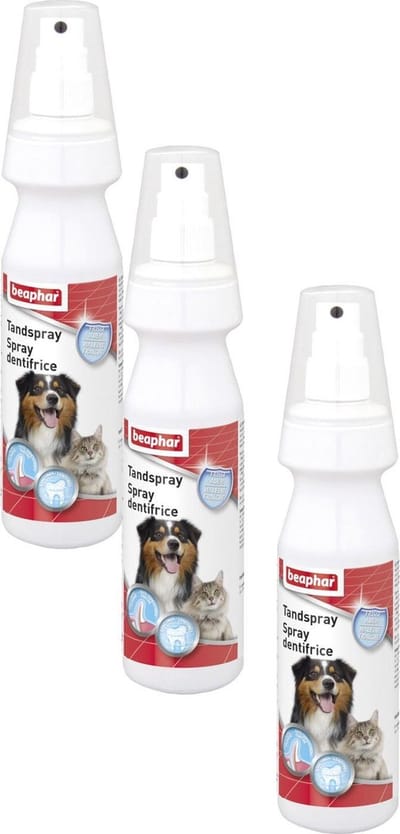 Beaphar Tandspray - Gebitsverzorging - 3 x 150 ml