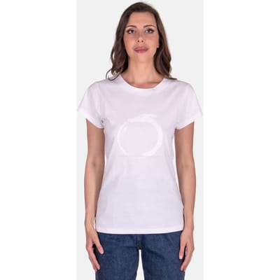 TRUSSARDI T-SHIRT WATERKLEUR LOGO
