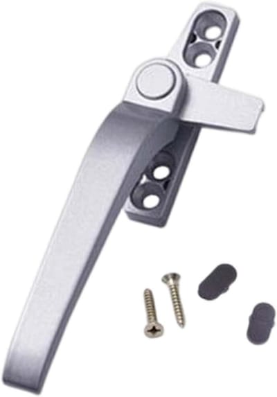 Openslaande handgreep - Raamgreep deurgreep - Veilig ramen sluiten - Robuuste aluminiumlegering - 114 cm lengte - Zilver