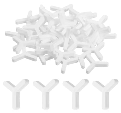 Dailygoods - 300 Stuks Y-vormige Tegelafstandhouders 3 mm