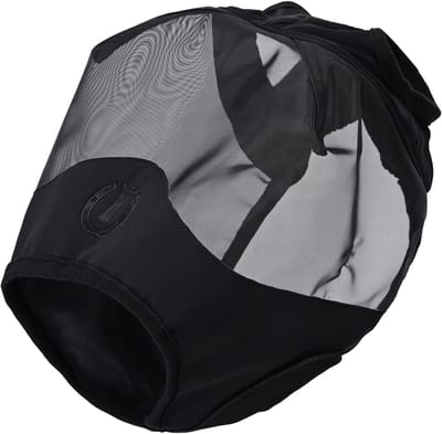 Imperial Riding - Vliegenmasker Fly Shield - Zwart- Maat Cob