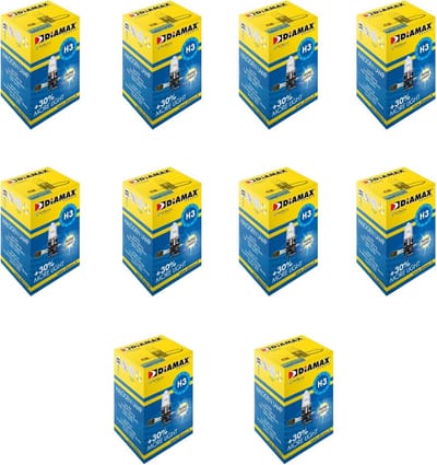 10x H3 Auto Koplamp Halogeenlamp 12V 55W Standaard Vervanginglampen