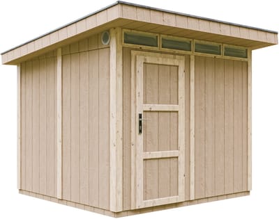 Timbela M903 - LP SmartSide Tuinhuis op houtbasis - 6 m² - 294x279xH237 cm - met vloer