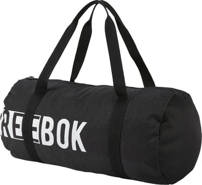 Reebok - Womens Foundation Cylinder Bag - Sporttassen - One Size - Zwart