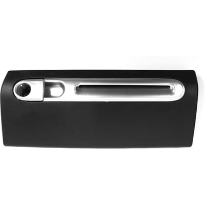 Couvercle de porte de boîte à gants, remplacement de couvercle de porte de boîte à gants de tableau de bord de voiture pour Benz Smart 451 2007-2019, noir