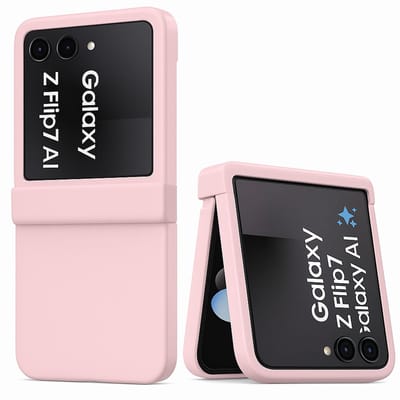 ChiGuard Hoesje Geschikt voor Samsung Galaxy Z Flip 7 - Hoesje - Back Cover Case - Roze