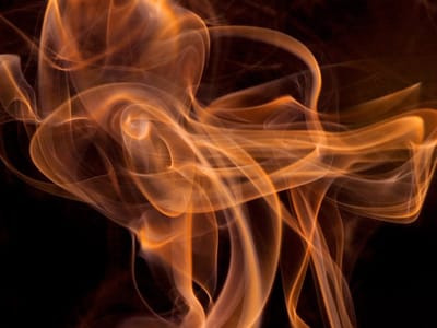 Fotobehang - Smoke art.