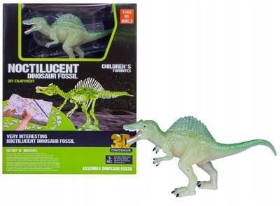 Fluo Dinosaurus Opgegraven: Educatieve Archeologie Set voor Kinderen