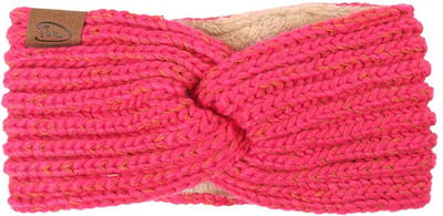 I'm Dutch Gebreide Haarband / Hoofdband Ottowa Fuchsia Mix Color