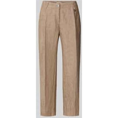 Culotte van linnen met steekzakken model 'Nora'
