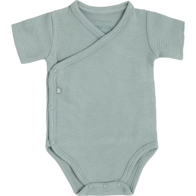 Baby's Only Rompertje Pure - Dusty Green - 50 - 100% ecologisch katoen - GOTS