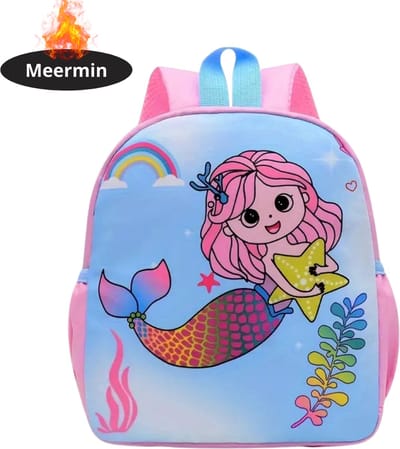 Livano Kinder Rugzak - Jongen - Meisje - Schooltas - Backpack - Meermin