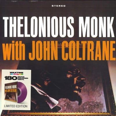 LP Plaat THELONIOUS MONK, JOHN COLTRANE - Thelonious Monk With John Coltrane 950668 WaxTime In Colo 2019 Europa Jazz