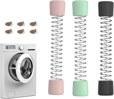 Set van 3 Deurenhouders voor Wasmachines, Geschikt voor Voorladers, Ondersteuning voor Ventilatie en Geurverspreiding