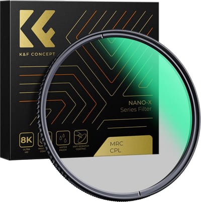 K&F Concept 86mm Nano-X HD MRC circulair polarisatiefilter CPL