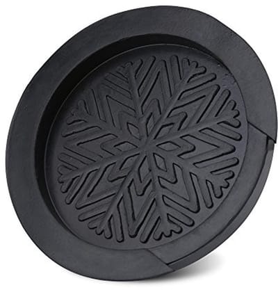 Allecto - Rubberen gitaar geluidsgat afdekking - Demping van resonanties - Zwart - Geschikt voor akoestische gitaar 38/39 inch - Ideaal voor muzika...