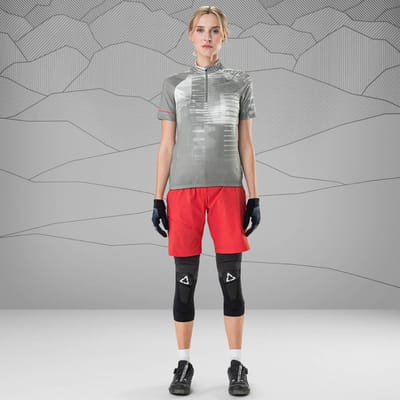 Loeffler fietsshirt korte mouwen W Bike Jersey HZ Spela MID - Grijs