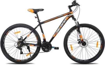 HILAND Mountainbike 26 inch - Unisex MTB - 18 Versnellingen - Lichtgewicht Aluminium Frame - Schijfremmen - 3/6-Spaaks Sportvelgen