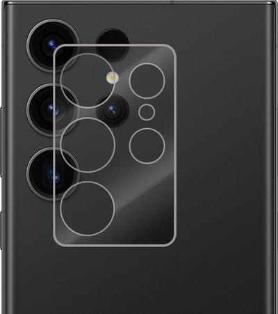 Camera Lens Protector - Geschikt voor Samsung Galaxy S23 Ultra - Extra Sterk - Camera Screenprotector - Beschermglas - Gehard Glas - Tempered Glass - Screen Protector